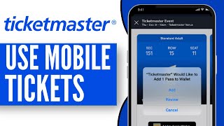 How to Use Mobile Tickets on Ticketmaster 2024 EASY GUIDE [upl. by Jephthah]