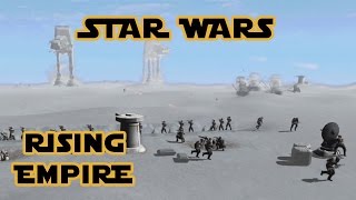 Star Wars Rising Empire Mod  Battle of Hoth WIP [upl. by Bernadine]