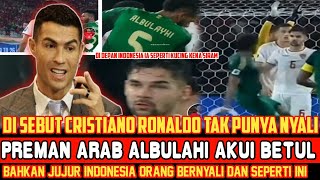 GK ADA NYALI LAWAN INDONESIA❗RONALDO LANGSUNG PERMALUKAN AL BULAYHI BEGINI❓ [upl. by Zap]