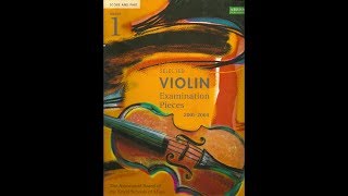 István Szelényi Lullaby ABRSM 20012004 Violin Grade 1 C2 🎻🎹 [upl. by Violette576]