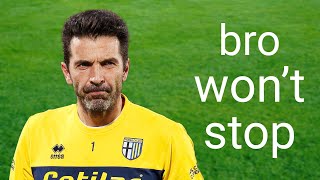 45yo Buffon keeps saving his teammates aes at Parma [upl. by Ennirroc727]