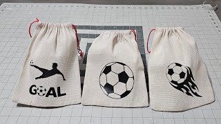 dollartree Diy Dollar Tree soccer Goody bags [upl. by Ahtrim]