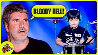 YOUNGEST Musicians AMAZE Judges On Got Talent Worldwide 🥁 [upl. by Ynnek466]