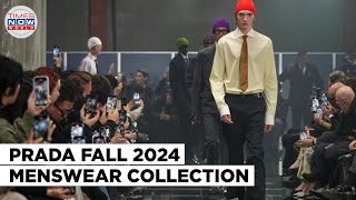 Watch  Prada Reconnects With Seasons For Its 202425 Fallwinter Menswear Collection [upl. by Regan292]