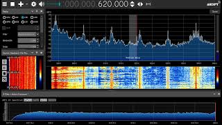 620kHz KGTL Tent March 17 2024 1500 UTC [upl. by Ailyt]