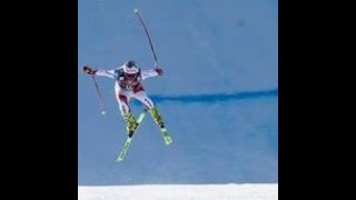 World Cup Skiing Hahnenkamm Rennen Kitzbühel 2023 Streif Mausefalle [upl. by Enier]