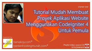 01 Instalasi amp Templating  Tutorial membuat website untuk pemula menggunakan CodeIgniter 4 [upl. by Yznel]