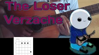 The Loser Verzache  cover tutorial acordes [upl. by Eissed874]