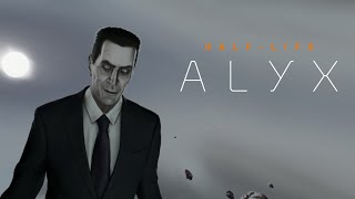 HalfLife Alyx Ending GMan [upl. by Amilah781]