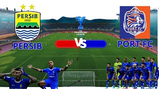 PERSIB VS PORT FC  AFC CHAMPIONS LEAGUE 2 MATCHDAY  PES 2021 GAMEPLAY [upl. by Aihtiekal]