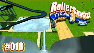 Rollercoaster Tycoon 3 Soaked Wild 018  Wasserrutsche Torpedo â˜… Lets Play RCT 3 [upl. by Hsatan]