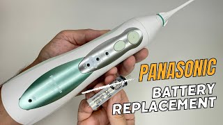 Oral irrigator Panasonic EW1311 Bettery Replacement [upl. by Eelyme399]