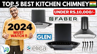 5 Best Chimney For Home Kitchen under 10000 India 2024  Best Kitchen Chimney 2024 in India [upl. by Elrebmik890]