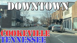 Cookeville  Tennessee  4K Downtown Drive [upl. by Eceinej423]