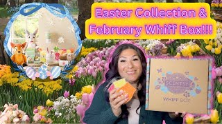 Easter Collection Scent EARLY ACCESS Preview and February Whiff Box Unboxing [upl. by Novla]