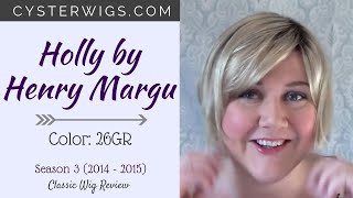 CysterWigs Wig Review Holly by Henry Margu Color 26GR S3E146 2014 [upl. by Faxun804]