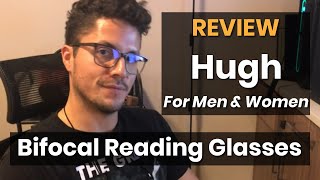 Hugh  Bifocal Reading Glasses For Men and Women  Review 1 [upl. by Yttisahc]