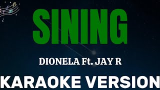 Sining Dionela karaoke [upl. by Bores]