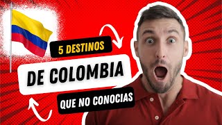 5 Joyas Escondidas De Colombia Que Debes Visitar [upl. by Pinkham]