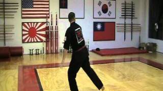 Tang Soo Do form 5 Pyong Ahn Ee Dan [upl. by Tnattirb]