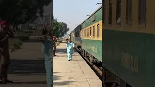 pakistanrailways Awam Express Feb 18 2022 Kotri Railway Station [upl. by Ennis]