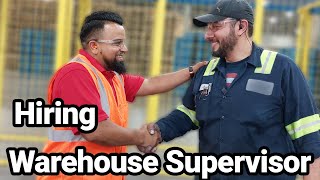 Warehouse Supervisor Jobs Skills needed to apply today 213 Ryder Supply Chain Careers [upl. by Anelahs]