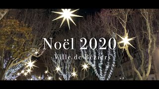 4K Noël 2020 Béziers  Vincent Cocâtre [upl. by Gainor]