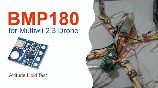 Test Multiwii with Barometer BMP180 BMP085 Module [upl. by Itsud]