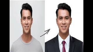 How to Change suit or coat in Photoshop 2023 كيفية تغيير البدلة أو المعطف في الفوتوشوب [upl. by Sadie602]