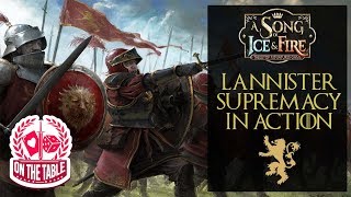 On The Table Lannister Supremacy in Action in ASOIAF TMG [upl. by Ahsinar]