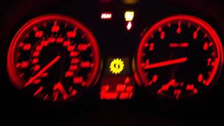 07 BMW E92 N52  First Start Lights out Dash Reset amp Gear Indicator Warning [upl. by Aniraad17]