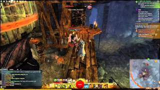 Guild Wars 2 Dostoev Sky Peak Vista Dredgehaunt Cliffs [upl. by Swee]