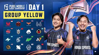 NP 2024 PMGC League  Group Yellow Day 1  PUBG MOBILE Global Championship [upl. by Gratiana]