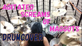 AGITATED SCREAMS OF MAGGOTS DIR EN GREY【DRUM COVER】 [upl. by Jerad]