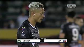 América de Quito 01 LDU Quito [upl. by Ilrebma]