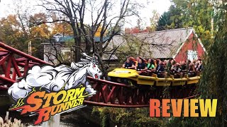 Storm Runner Hersheypark Review An Amazing Intamin Hydraulic Launch Coaster [upl. by Blockus]