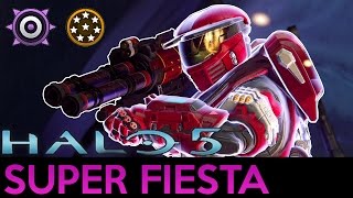 Halo 5 Guardians  365 Super Fiesta Gameplay w Running Riot  Killtastrophe [upl. by Ailec460]