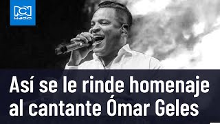 Omar Geles imágenes del homenaje al cantante en Valledupar [upl. by Kokoruda]