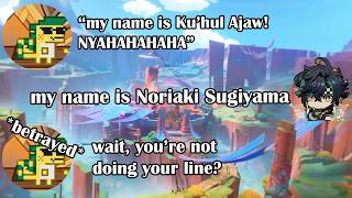 ENG SUB quotIm the almighty Kuhul Ajaw NYAHAHA wait youre not doing itquot  genshin impact [upl. by Dar]