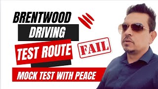 Driving Test Routes  Brentwood Driving Test Centre Mock Test 2024drivingtest drivinglessons uk [upl. by Prevot]