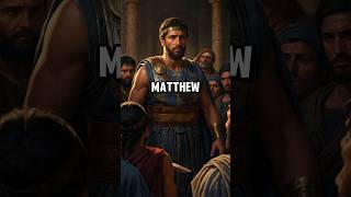 Matthew From Tax Collector to Apostle biblefacts bibllestories factshorts [upl. by Araihc]