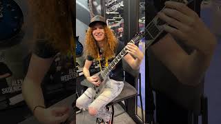 Dave Mustaine Gibson Flying V NAMM 2024 [upl. by Anilemrac100]