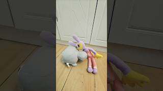 Pebble came back in Dandys World 🤣 plush plushies jax pebble [upl. by Ahsiekahs421]