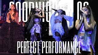 ariana grande  goodnight n go perfect performance [upl. by Halford468]