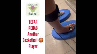 Winback TECAR Ankle Sprain Rehab Mode [upl. by Joacima]