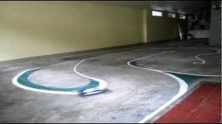 Nanda NRX18 vs Tamiya F103  RC Car Battle [upl. by Xaviera]