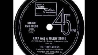 Temptations  Papa Was A Rollin Stone Dj S Rework [upl. by Nolita]