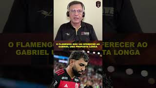 O FLAMENGO NÃO VAI OFERECER AO GABRIEL UMA PROPOSTA LONGA gabigol maurocezar flamengo futebol [upl. by Julienne]