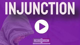 Injunctionobtaining a court injunction UK [upl. by Dore]