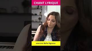 Chant lyrique  Exercice vocal aigu shorts [upl. by Yajiv]